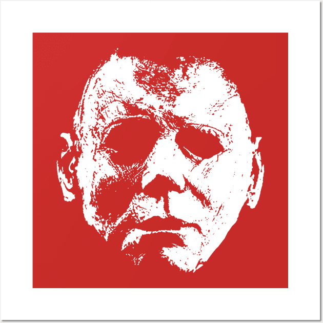 Halloween Mike Wall Art by nickbeta